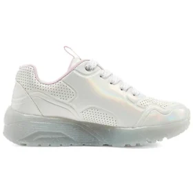 Sapatos Uno Ice “Branco Rosa”
