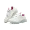 Sapatos Uno Ice “Branco Rosa”