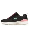 Skech-Air Dynamight Low Preto/Rosa