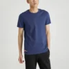 Skechers de manga curta para homem, azul