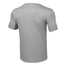 Skechers de treino e corrida para homem, malha desportiva, manga curta, cinzento tubarão