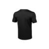 Skechers de treino e corrida para homem, malha desportiva, manga curta, preto