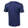 Skechers de treino para homem, corrida, desporto, malha, manga curta, azul
