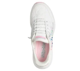 Skechers Slip-ins JGoldcrown: Espuma Contour – Ajuste Confortável Coração Intemporal