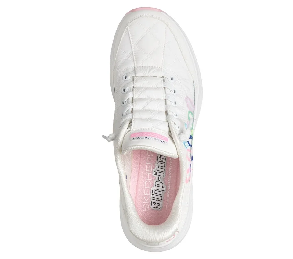 Skechers Slip-ins JGoldcrown: Espuma Contour – Ajuste Confortável Coração Intemporal Skechers Slip-ins JGoldcrown: Espuma Contour – Ajuste Confortável Coração Intemporal