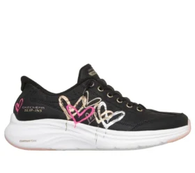 Skechers Slip-ins JGoldcrown: Espuma Contour – Ajuste Confortável Golden Embrace