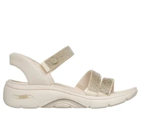 Skechers Slip-ins Martha Stewart: Sandálias Go Walk Arch Fit 2.0 – Brilliance