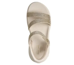 Skechers Slip-ins Martha Stewart: Sandálias Go Walk Arch Fit 2.0 – Brilliance