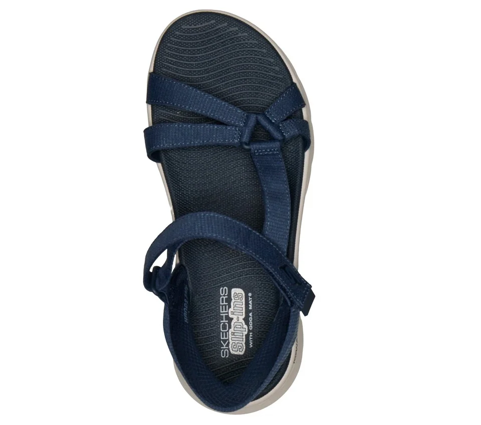 Skechers Slip-ins: Sandália Go Walk Flex – Illuminate Skechers Slip-ins: Sandália Go Walk Flex – Illuminate