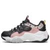 Skechers x Line Friends D’ Lites 3.0 Sapatos Baixos Clunky Preto/Rosa
