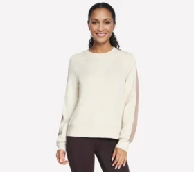 Skechluxe Elevate Gola redonda com blocos
