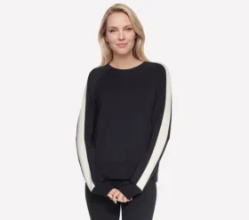 Skechluxe Elevate Gola redonda com blocos