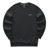 Série Casual Colorida Camisola de malha com gola redonda “Preto”