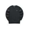 Série Casual Colorida Camisola de malha com gola redonda “Preto”