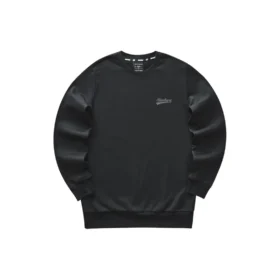 Série Casual Colorida Camisola de malha com gola redonda “Preto”