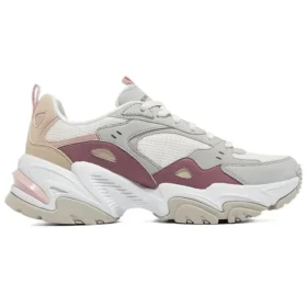 Stamina V2 “Cinza Claro Branco Vermelho”