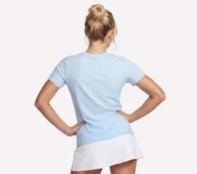 T-shirt com decote em V Pima