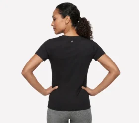 T-shirt com decote em V Pima