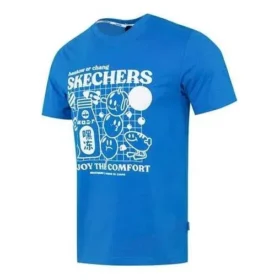 T-shirt com estampado “Azul Branco”