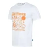 T-shirt com estampado “Branco Laranja”