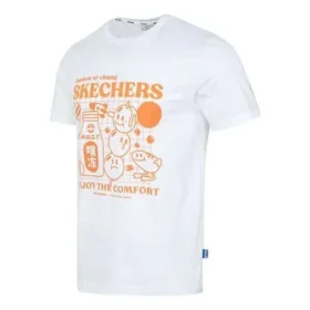 T-shirt com estampado “Branco Laranja”