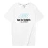 T-shirt com logótipo impresso “Branco Azul Preto”