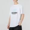 T-shirt com logótipo impresso “Branco Azul Preto”