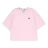 T-shirt com logótipo impresso “Pink”