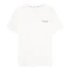T-shirt desportiva casual de manga curta “Branco Amarelo”