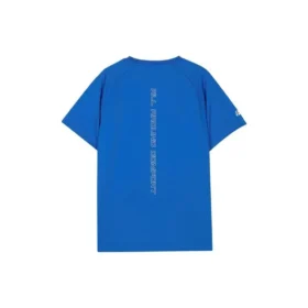 T-shirt Letter Printed Run “Azul Branco”