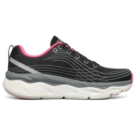 Ténis de corrida de cano baixo com Max Cushioning Preto/Rosa
