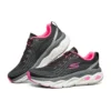 Ténis de corrida de cano baixo com Max Cushioning Preto/Rosa