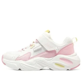 Ténis desportivos “Branco Rosa”