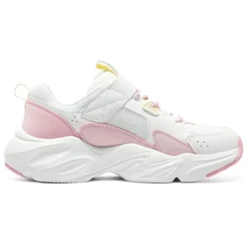 Ténis desportivos “Branco Rosa”