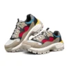 Trekson Low-Top Castanho/Vermelho/Azul
