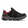 Turbowave Sapatos desportivos de cano baixo antiderrapantes e resistentes ao desgaste Preto Vermelho