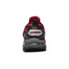 Turbowave Sapatos desportivos de cano baixo antiderrapantes e resistentes ao desgaste Preto Vermelho