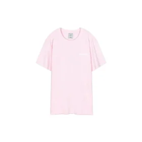 Unissexo Tricô Estampado Rosa