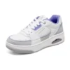Uno Court – Sapatos de estilo Court “Branco Cinza Azul”