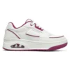 Uno Court – Sapatos de estilo Court “Branco Vermelho”