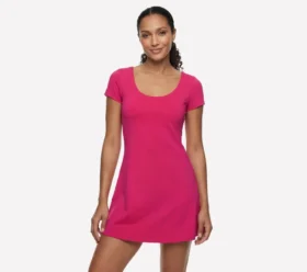 Vestido de manga curta Go Walk Scoop