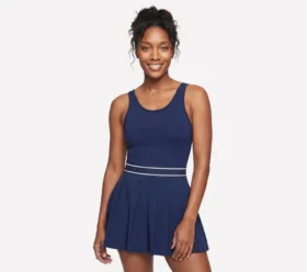 Vestido plissado Court