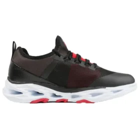 Vortex Low-Top Preto/Vermelho