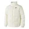 Waterproof Casaco com letras impressas “Branco”