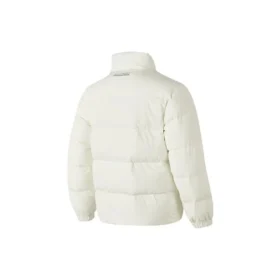 Waterproof Casaco com letras impressas “Branco”