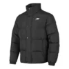 Waterproof Casaco com letras impressas “Preto”