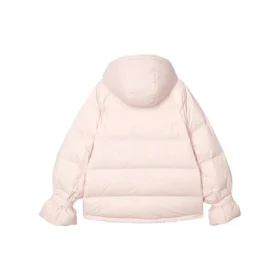 WMNS) Casaco de penas com capuz e fecho de correr Skechers de manga comprida “Rosa” WMNS) Casaco de penas com capuz e fecho de correr Skechers de manga comprida “Rosa”